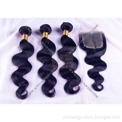 Brazilian Virgin Human Hair Weaving